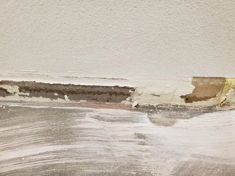 Winter storm roof leak dried in a great room in a Murrieta, CA home