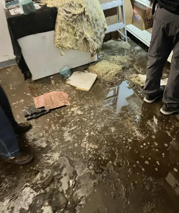 Category 3 black water backup cleanup in a Murrieta, CA home